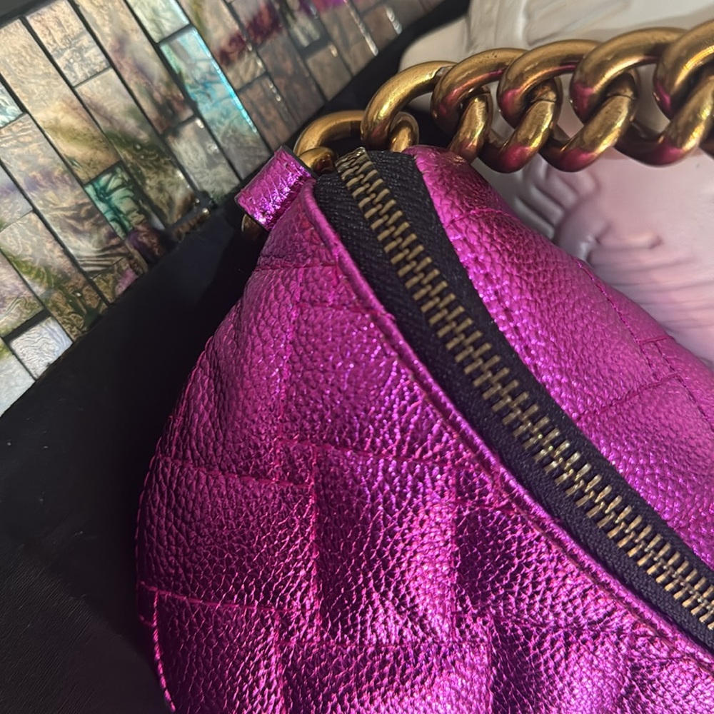 - Kurt Geiger Small Kensington Soft Quilted Leather Belt Bag - Picture 8 of 17